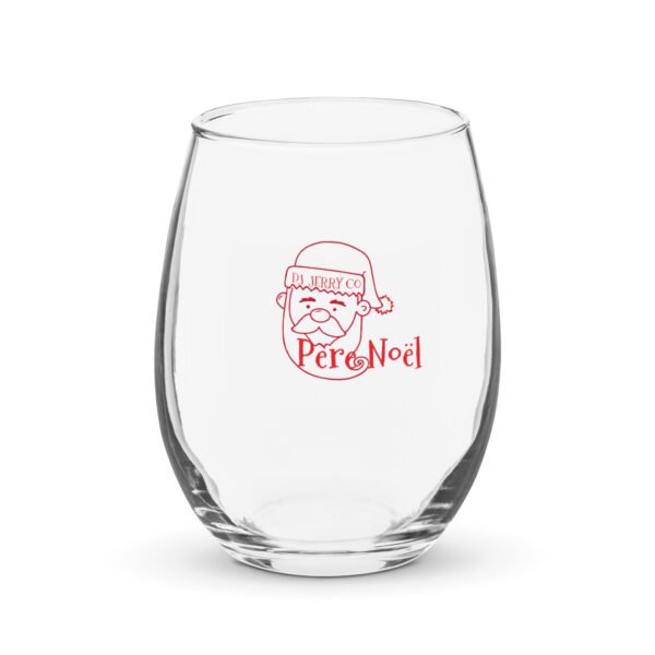 Stemless wine glass